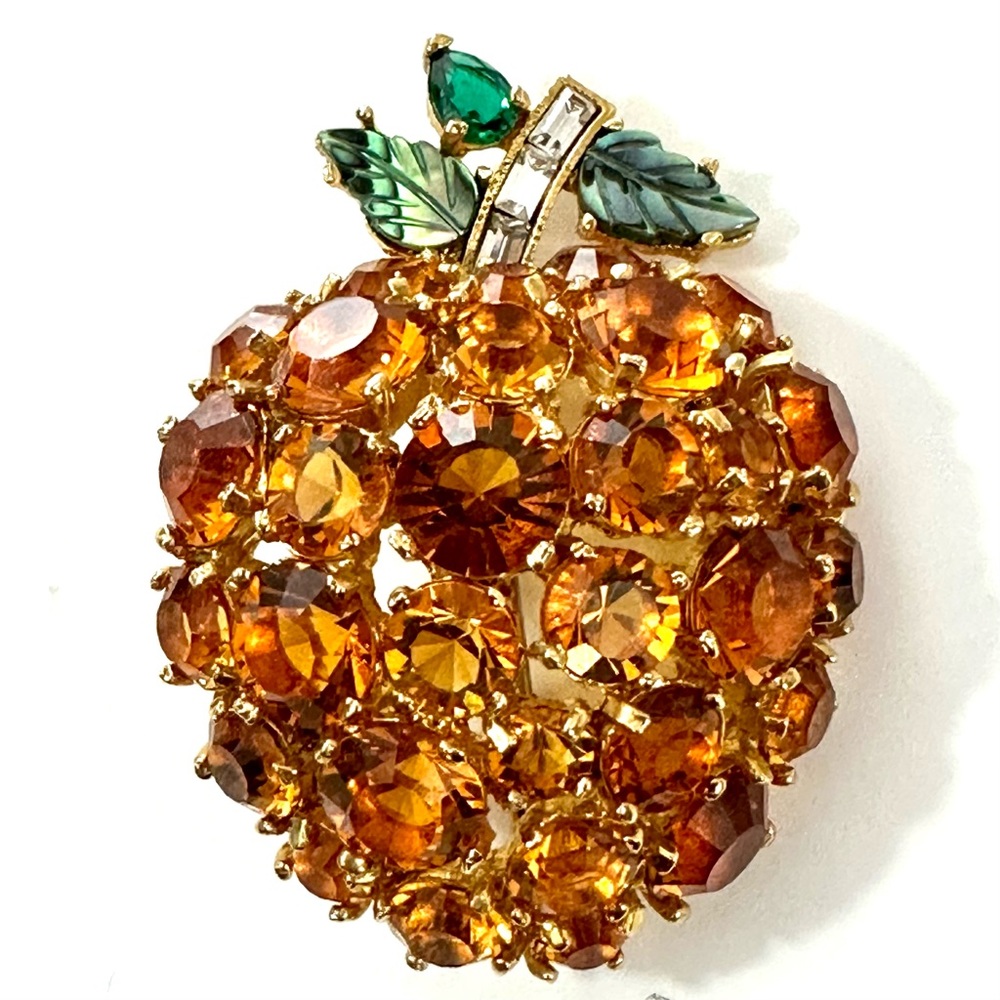 APRICOT CRYSTAL PIN